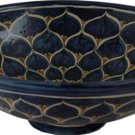 Mexican vessel Sink "Cobalt Peacock"