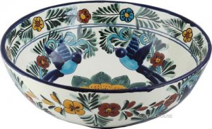 Mexican Vessel Sink "Birds"