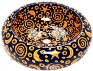 talavera vessel sink