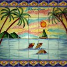 backsplash talavera tile mural