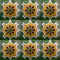 Talavera Tiles "Green Arabesque"