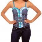 Denim top