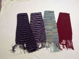 colorful scarves