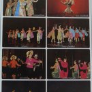 Thai Dance Dancing Play Art Poster Origin Tradition Style Bamboo Rice Fan Candle