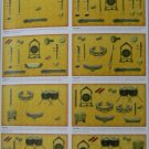Thai Classical Music Musical Instrument Band Poster Drum Clappers Gong Flute NEW