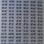 Thai Language Poster Learn Study Number 1-100 Mathematics Character Training Education