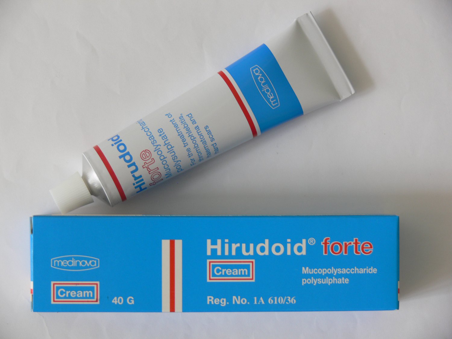 HIRUDOID FORTE Varicose Vein Scar Keloid cream 40g Antithrombotic Anti ...