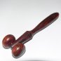 Reflexology Massage Face Body Neck Hand Arm Leg Shoulder Roller Tool Thai Wood