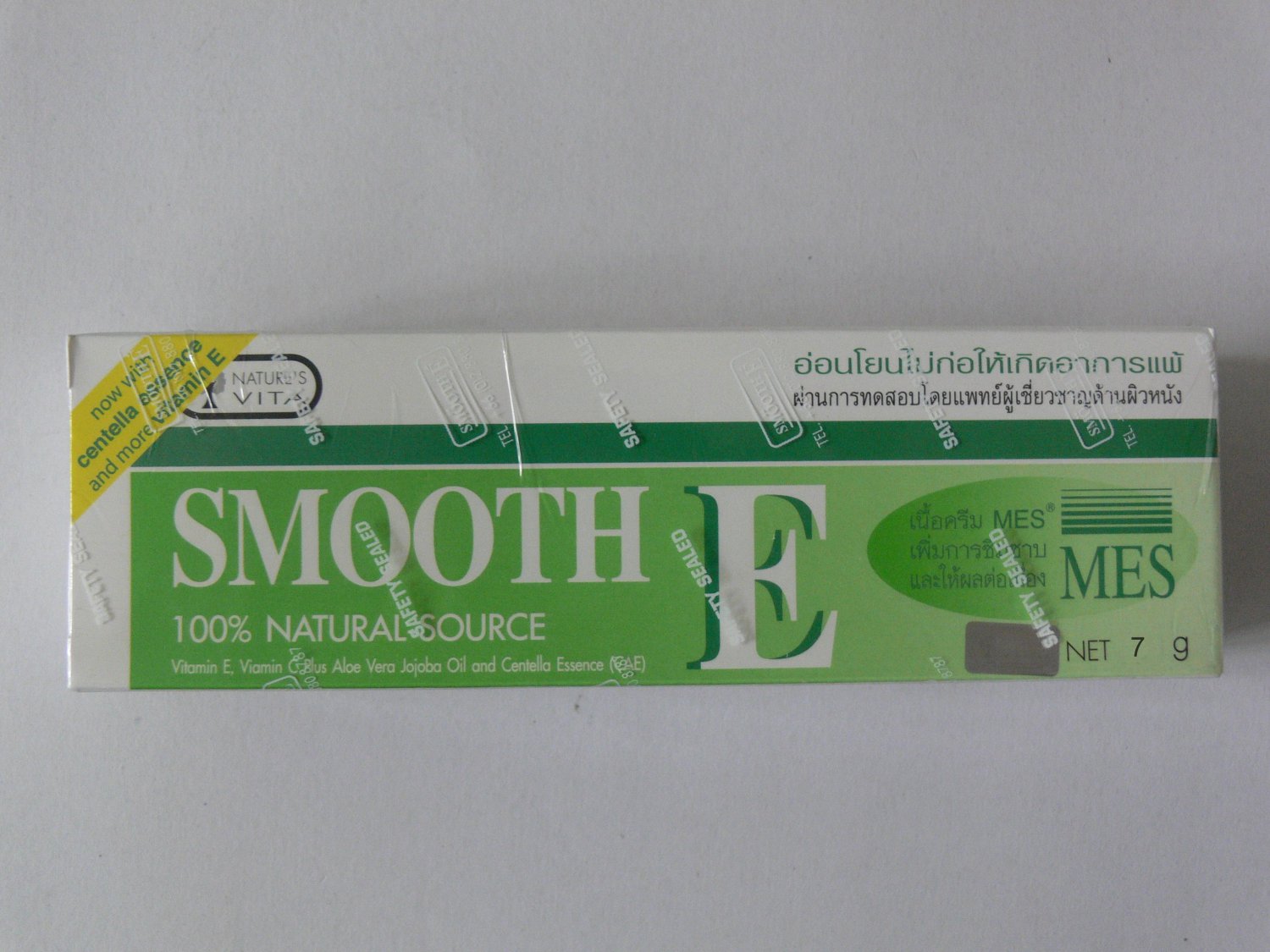 Smooth E Cream Reduce Scar Stretch Mark Blemish Pregnancy Care Anti Aging Wrinkle 7g