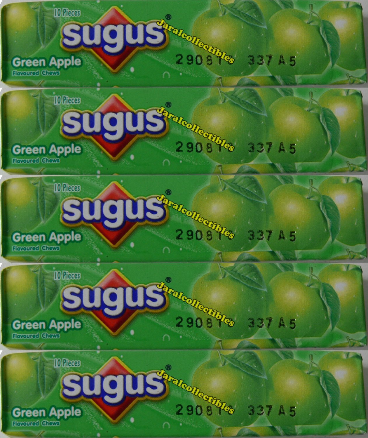 Sugus Candy Chewy Taffy Green Apple Flavor Sweet Yummy Sweety 50 pcs Flavour