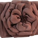 Copper Rose Silk Wallet