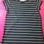 Navy And White Stripped Shirt