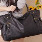 Black PU Leather Fashion Lady Tote Bag