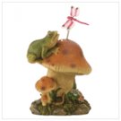 Forest Frolic Solar Statue