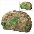 magical motion frog garden stone