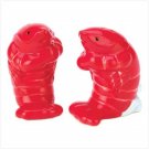 lobster salt and pepper set