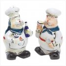 gourmet cat salt & pepper set