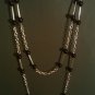 Long Black Pearl Necklace