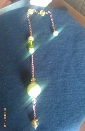 Green Irony Reiki Pendulum