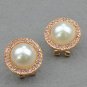 Pearl Halo Studs