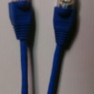 Lot of 4 Blue 75ft.Cat 5e Network Ethernet Patch Cables