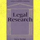 Legal Research by Mark McCormick, Steve Barber (1996...