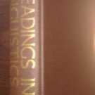 readings in linguistics II 1966 hardcover