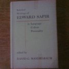 selected writings of edward sapir in language,culture