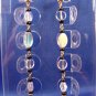Black and White Pedend Earrings