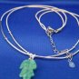Green Leaf Necklace