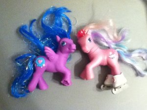 My Little Pony G3 Island Delight and Glitter Glide