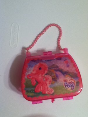 my little pony G3 plastic purse