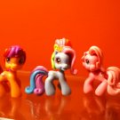 My Little Pony Ponyville Removable Hair Lot