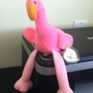 TY Beanie Baby Pinky Flamingo