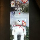 TY Teenie Beanie Baby Maple the Bear