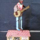 Vintage Wind Up Toy Strauss Jazzbo Jim Pat.nr 1921 In Good Working Condition