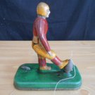 Vintage Toys Cast Iron Football Kicker 1920/30's Complete & In Good Working Cond