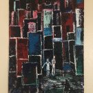 "OPTIONS" // #original painting 18” x 14” acrylic, #impasto, #abstract #expressionism