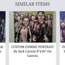 ZOMBiE PORTRAITS FOR HALLOWEEN 2019 / PRIVATE COMMISSION