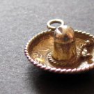 Sterling Silver Charm Vintage 925 Mexican Sombero