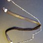 Handmade Artisan Sterling Silver 925 and Deerskin Lace Wrap