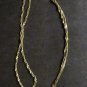 Vintage Vermeil Sterling Silver Necklace Twist Design Italy Chain 24 inches