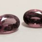 Rhodolite Garnet 5 x 7 mm Matching Pair Loose Gemstone