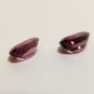 Rhodolite Garnet 5 x 7 mm Matching Pair Loose Gemstone