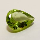 Peridot 9 x 7 mm Pear Cut Loose Faceted Gemstone