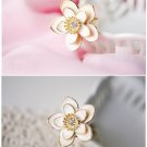 Five petal flower RHINESTONE Ring