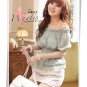 Slim Waist Puff Sleeve Tops
