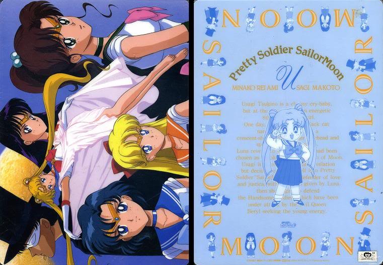 SM#04 Sailor Moon group shitajiki