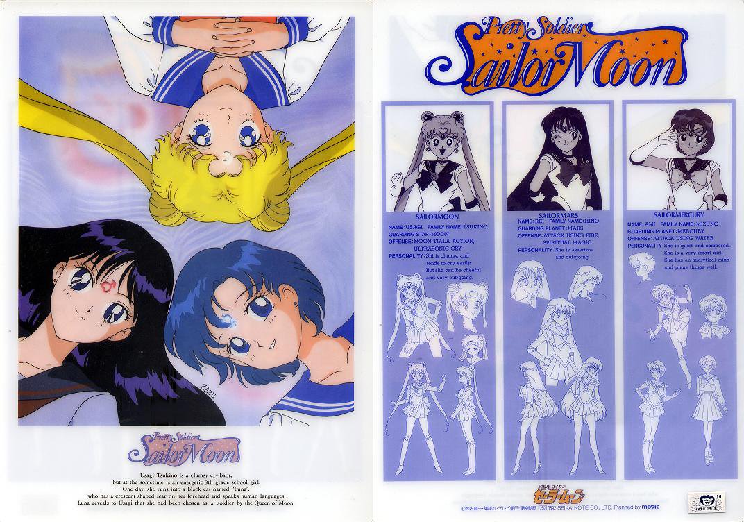 SM#30 Sailor Moon planet sign group shitajiki