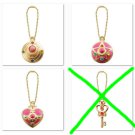 {3 KEYCHAIN LOT} SAILOR MOON die cast charms